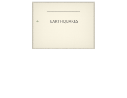 Earthquake Keynote PDF - Warren County Schools
