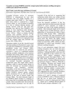 Cucumber accession PI308916, noted for