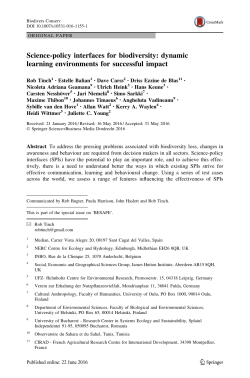 - Belgian Biodiversity Platform