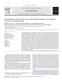 Disentangling social networks from spatiotemporal - LAMAQ