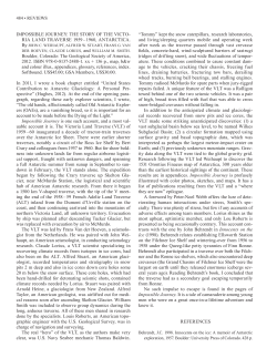 Impossible Journey: The Story of the Victoria Land Traverse