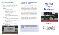 to view other packages. - Colonial School District