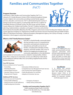 Families and Communities Together