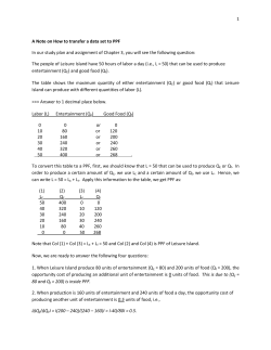 Note 2 (chapter 3) How to transfer the data to PPF