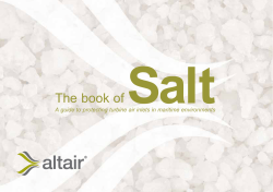 The book of Salt - CLARCOR Industrial Air