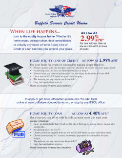 2.99% - Buffalo Service Credit Union