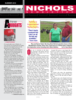 pdf of June 2015 Newsletter