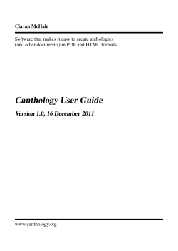 A5 paper - Canthology.org