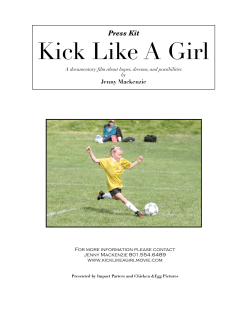Kick Like A Girl - Jenny Mackenzie Films