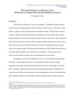 Matthew Riley - Journey Of The Universe