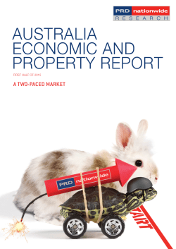 australia economic and property report