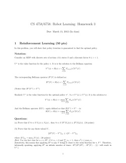 CS 4758/6758: Robot Learning: Homework 3