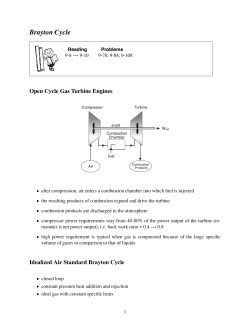 Brayton Cycle - ResearchGate
