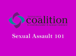 Sexual Assault 101