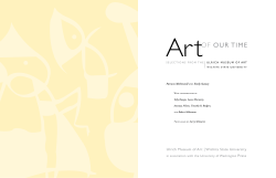 ArtOF OUR TIME - Wichita State University