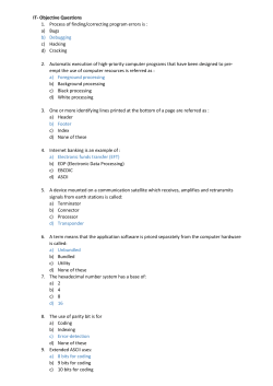 CSE - South Central Railway