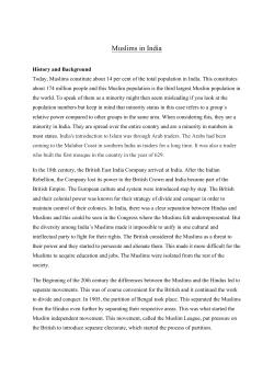 Muslims in India