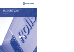 Shareholder Guide Sep2013 - Rolls