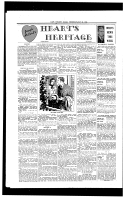 CAPE VINCENT EAGLE, THURSDAY,JULY 28, 1938 By LEMUEL F