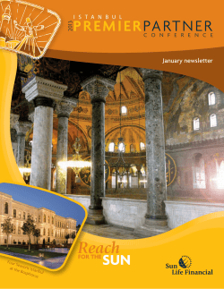 January newsletter - Sun Life of Canada