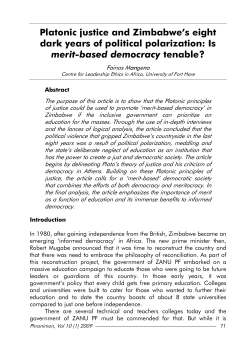Is merit-based democracy tenable?