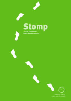 Test your knowledge and reduce your carbon footprint