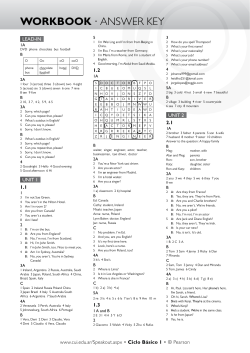 workbook · answer key