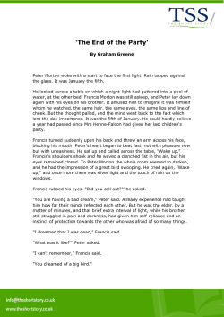 The End of the Party