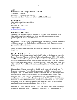 Delassus-St Vrain Family Collection