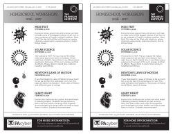 PDF - The Franklin Institute