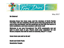 May 2017 - North Florida Tres Dias