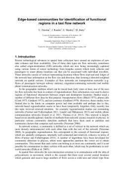 Edge-based communities for identification of functional regions in a