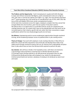 Team West Africa Vocational Education (WAVE)