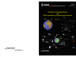 The History of Sounding Rockets and Their Contribution to