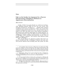 Note Ugly on the Inside: An Argument for a Narrow Interpretation of