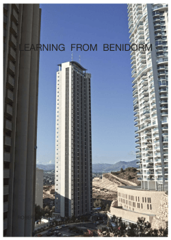 LEARNING FROM BENIDORM