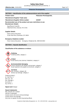 Safety Data Sheet - Fisher Scientific