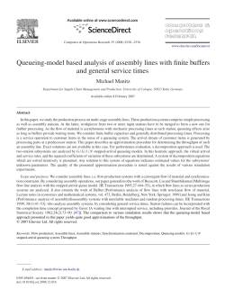 Queueing-model based analysis of assembly lines with finite buffers