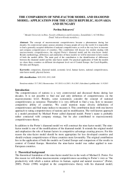 THE COMPARISON OF NINE-FACTOR MODEL AND DIAMOND
