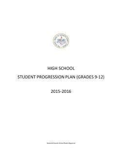 HS SPP 1516 - FINAL - Sarasota County Schools