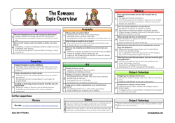 Romans Topic Overview