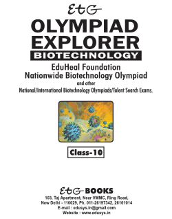 Biotechno Work Book Class - 10