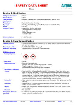 safety data sheet