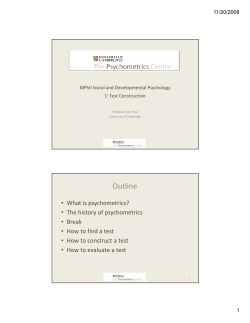 Quick links - University of Cambridge