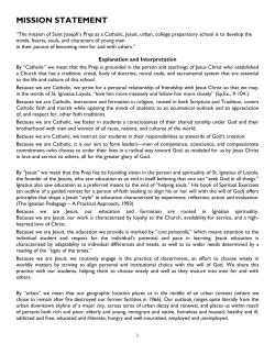 student directives - St. Joseph`s Preparatory School