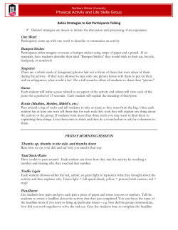 Strategies to Get Participants Talking