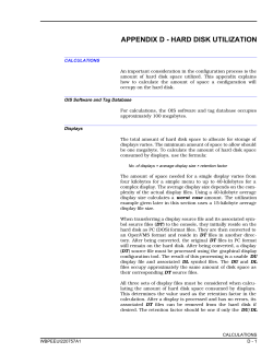Hard Disk Utilization