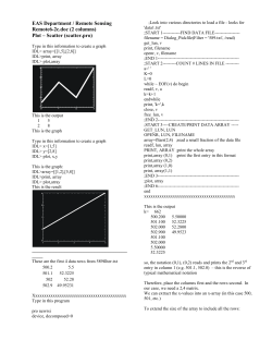 Type in this information to create a graph