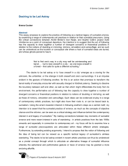 Desiring to be Led Astray