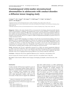 Frontotemporal white-matter microstructural abnormalities in
